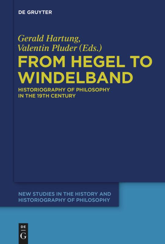 Vorderes Coverbild From Hegel to Windelband