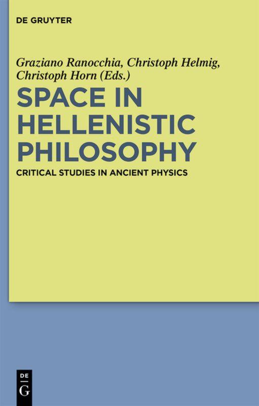 Vorderes Coverbild Space in Hellenistic Philosophy