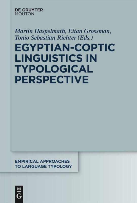 Vorderes Coverbild Egyptian-Coptic Linguistics in Typological Perspective