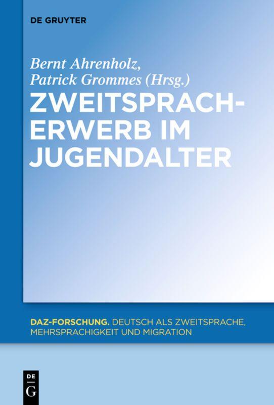 Vorderes Coverbild Zweitspracherwerb im Jugendalter
