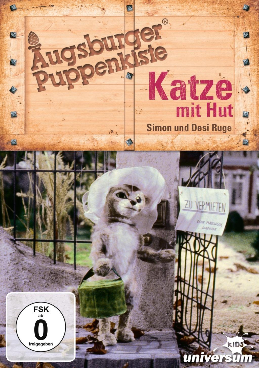 Vorderes Coverbild Augsburger Puppenkiste - Katze mit Hut
