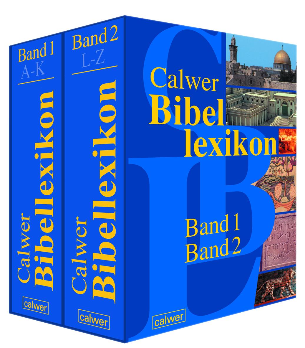 Vorderes Coverbild Calwer Bibellexikon.Band 1 und 2