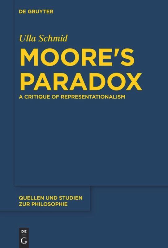 Vorderes Coverbild Moore's Paradox