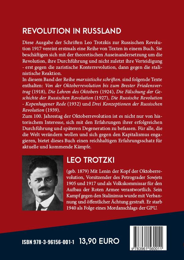 Rückseitencover Revolution in Russland