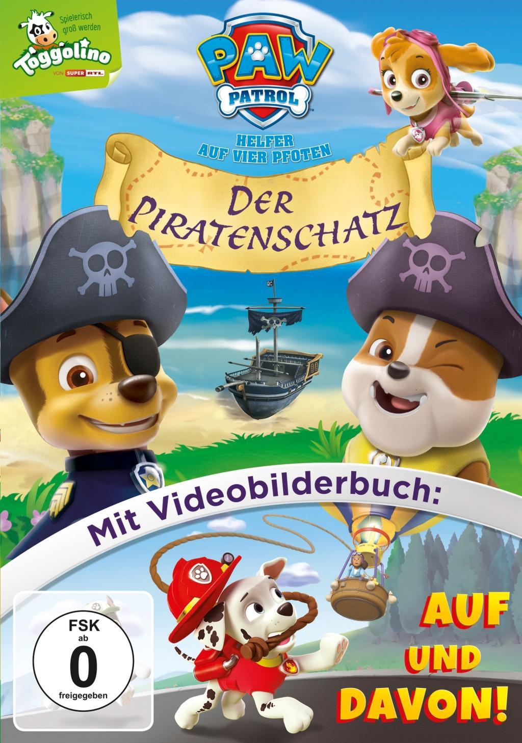 Vorderes Coverbild Paw Patrol - Der Piratenschatz
