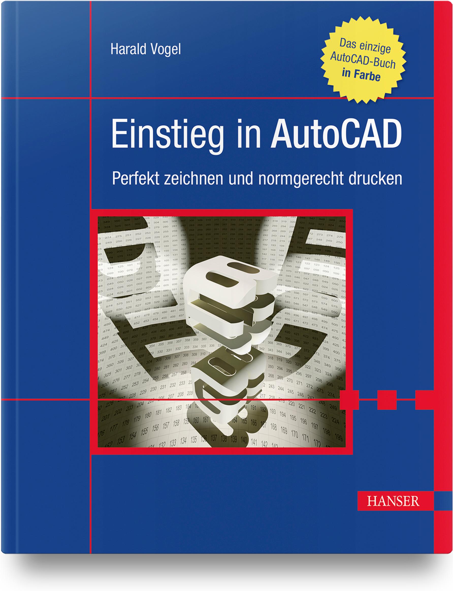 Vorderes Coverbild Einstieg in AutoCAD