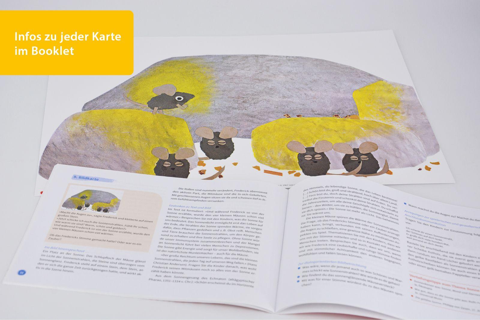 Beispielinhalt (Bild) Bilderbuchkarten »Frederick« von Leo Lionni