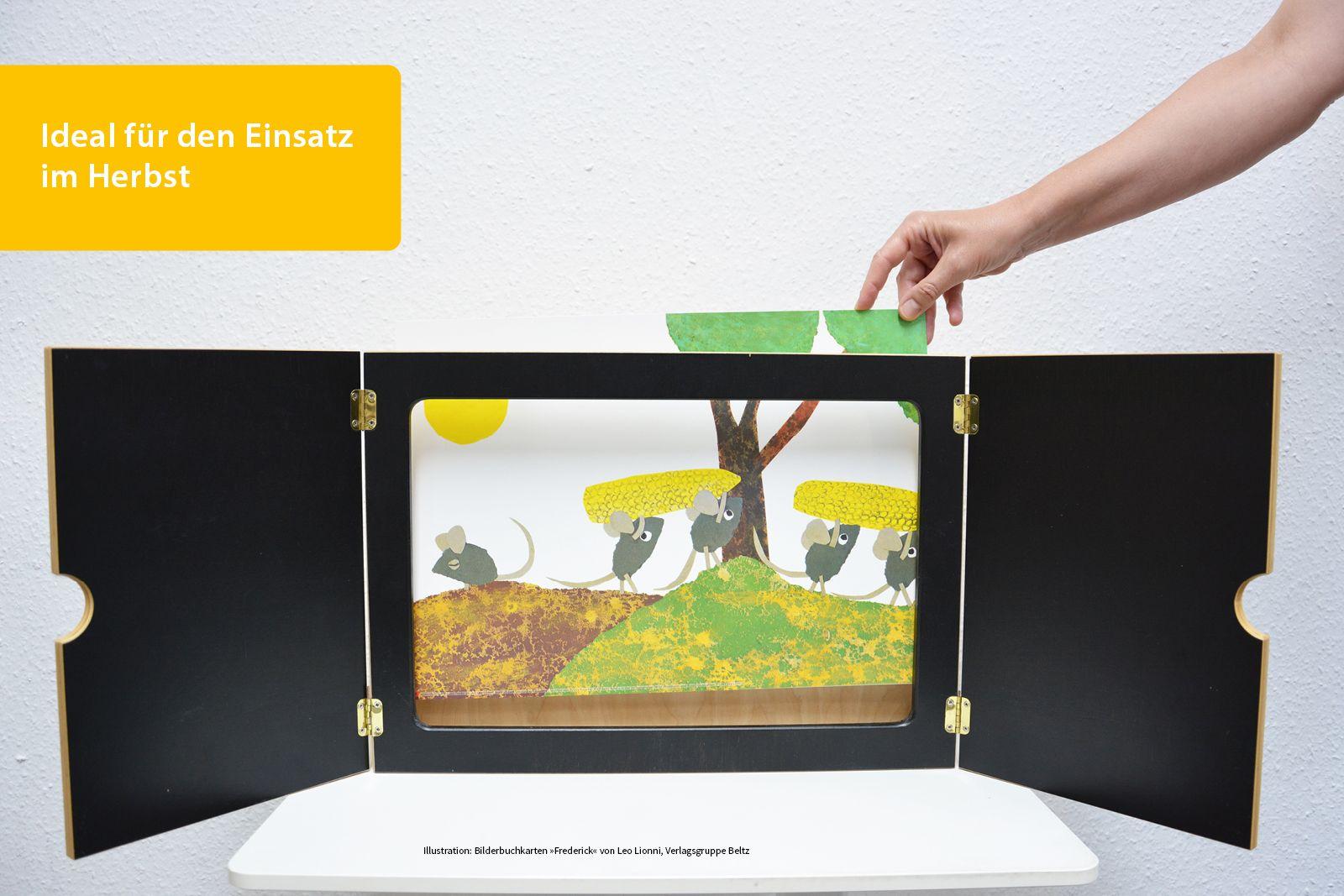 Beispielinhalt (Bild) Bilderbuchkarten »Frederick« von Leo Lionni