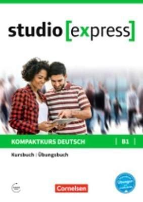 Vorderes Coverbild studio [express] B1 - Kurs- und Übungsbuch mit Audios online