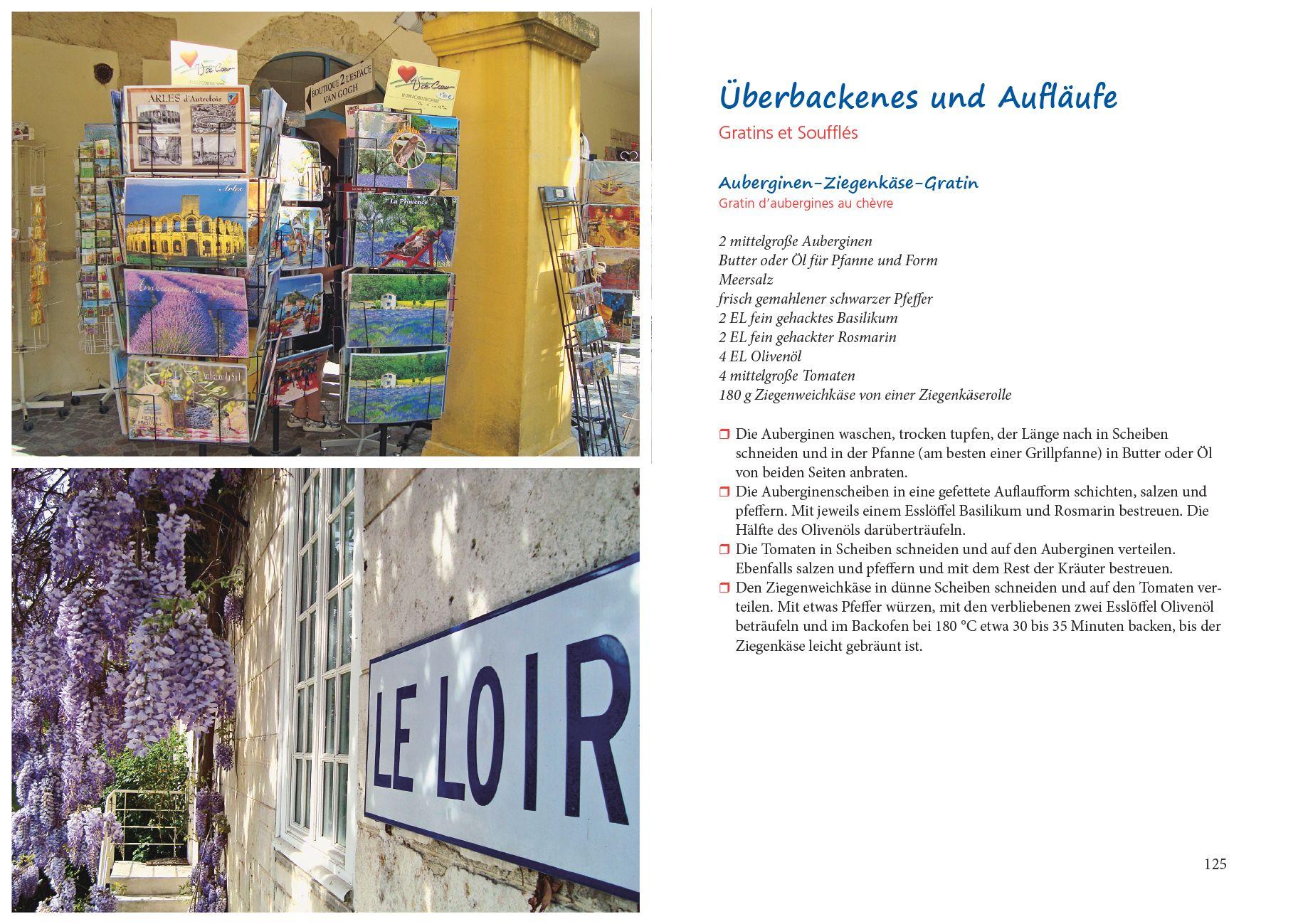 Beispielinhalt (Bild) Französisch vegetarisch