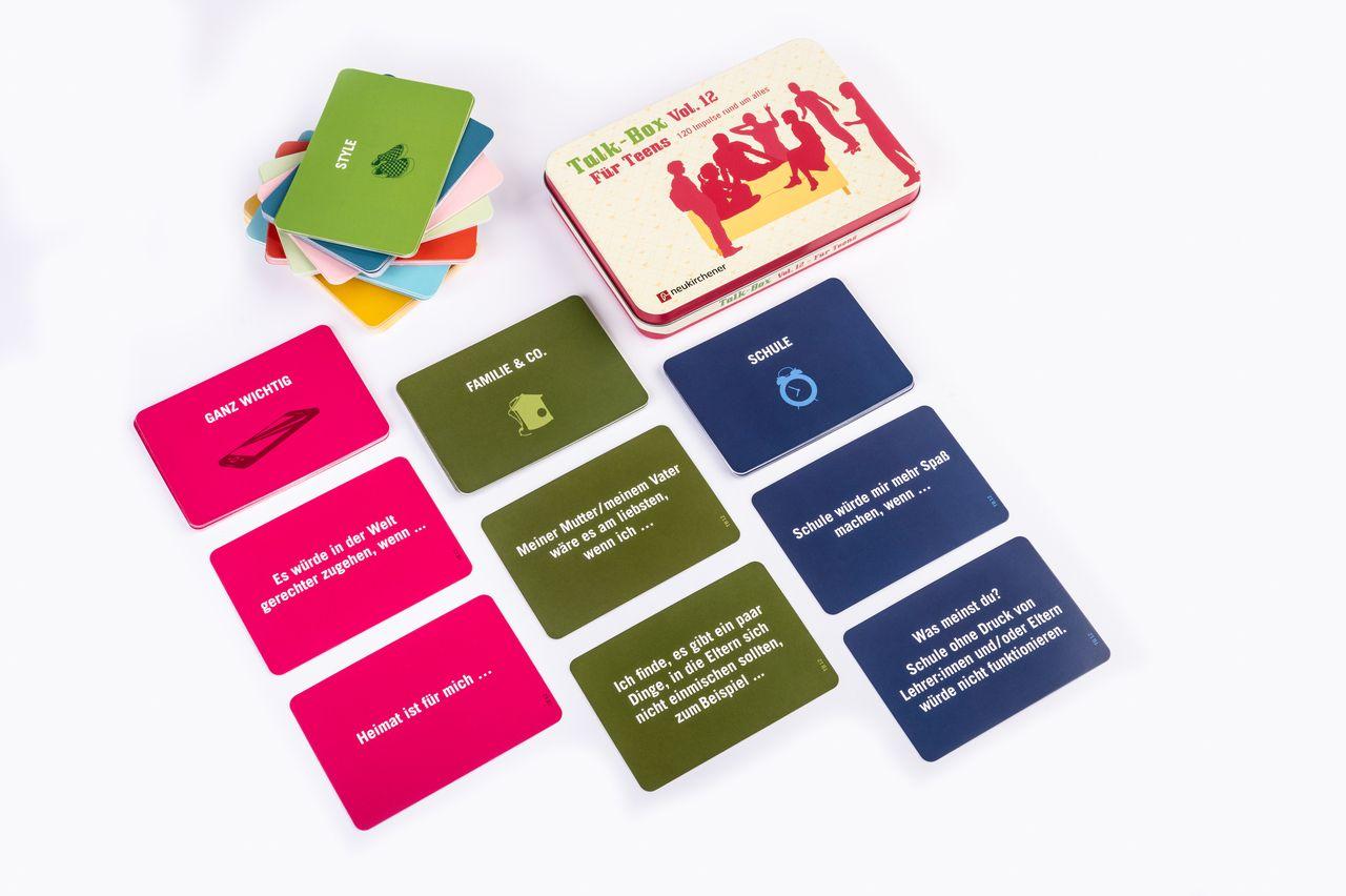 Beispielinhalt (Bild) Talk-Box Vol. 12 - Für Teens