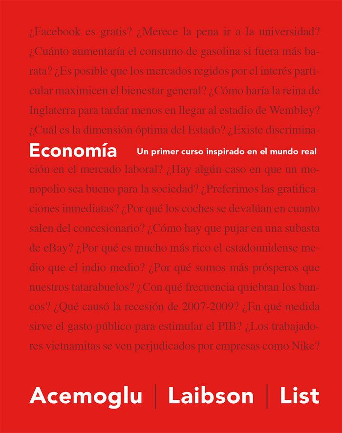 Vorderes Coverbild Economía: Un Primer Curso Inspirado En El Mundo Real