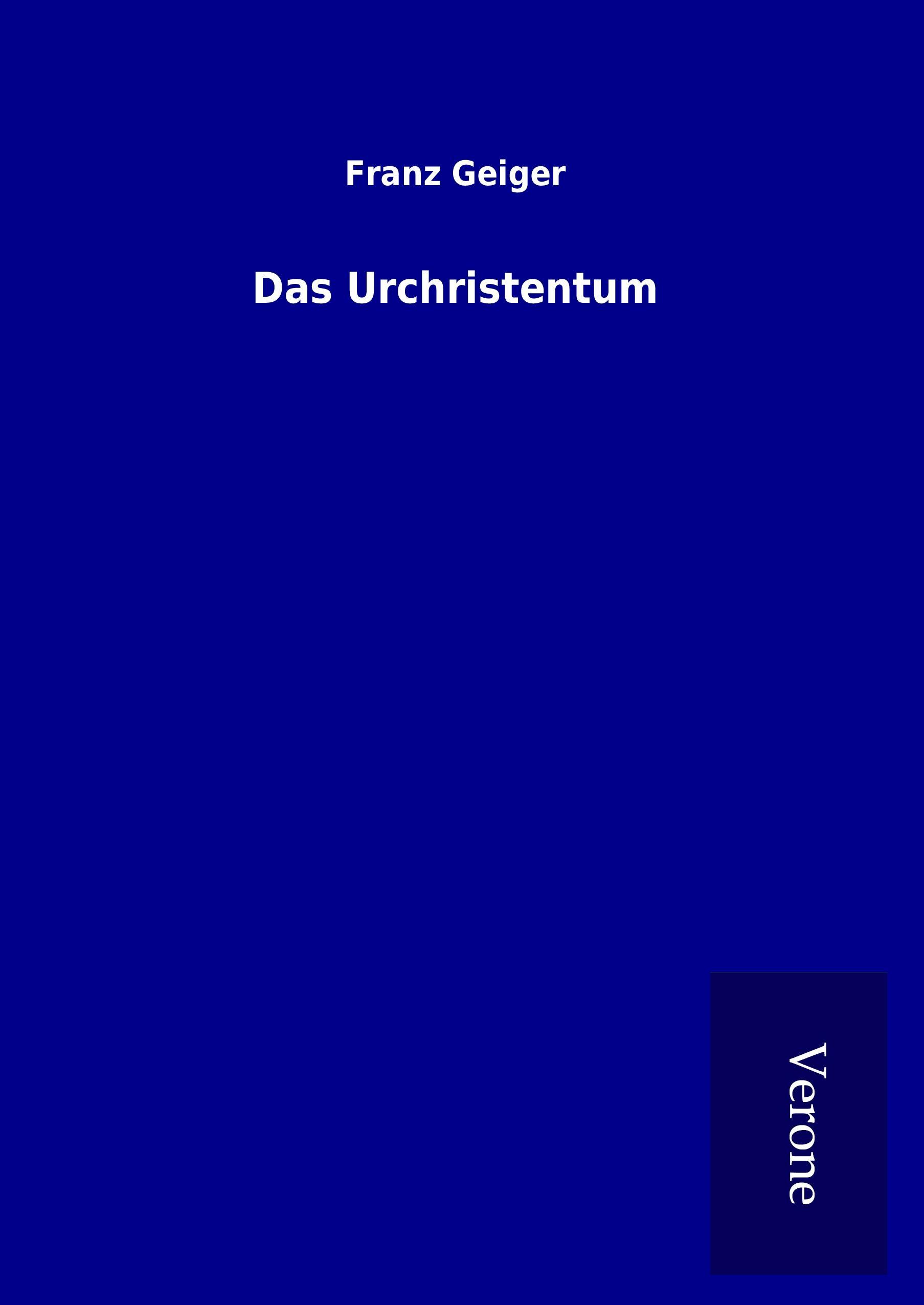 Vorderes Coverbild Das Urchristentum