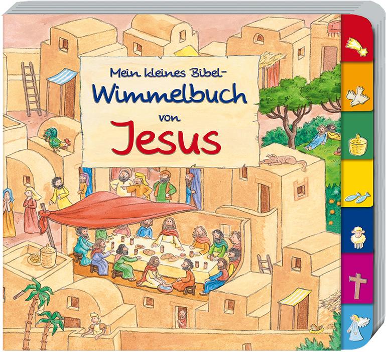 Vorderes Coverbild Mein kleines Bibel-Wimmelbuch von Jesus