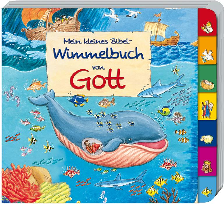 Vorderes Coverbild Mein kleines Bibel-Wimmelbuch von Gott
