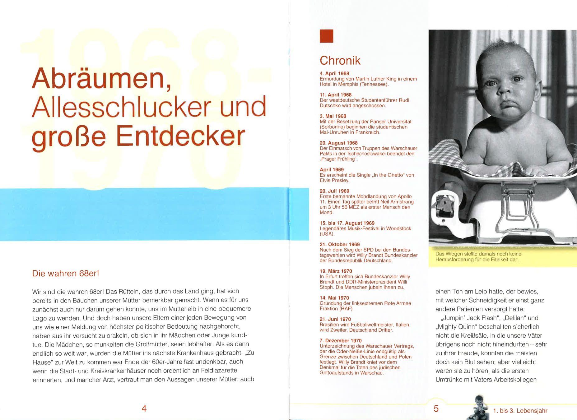 Beispielinhalt (Bild) Wir vom Jahrgang 1968 - Kindheit und Jugend