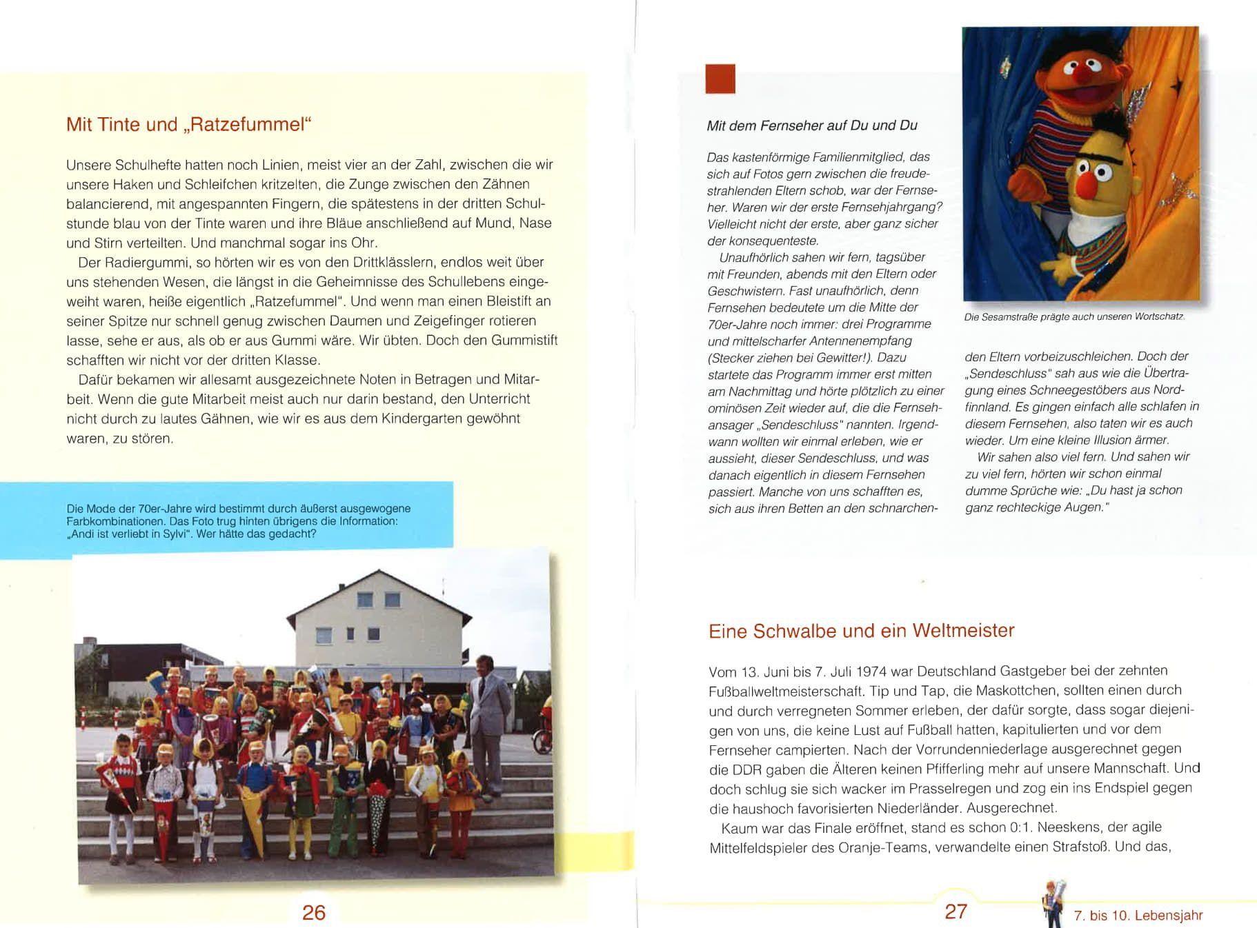 Beispielinhalt (Bild) Wir vom Jahrgang 1968 - Kindheit und Jugend