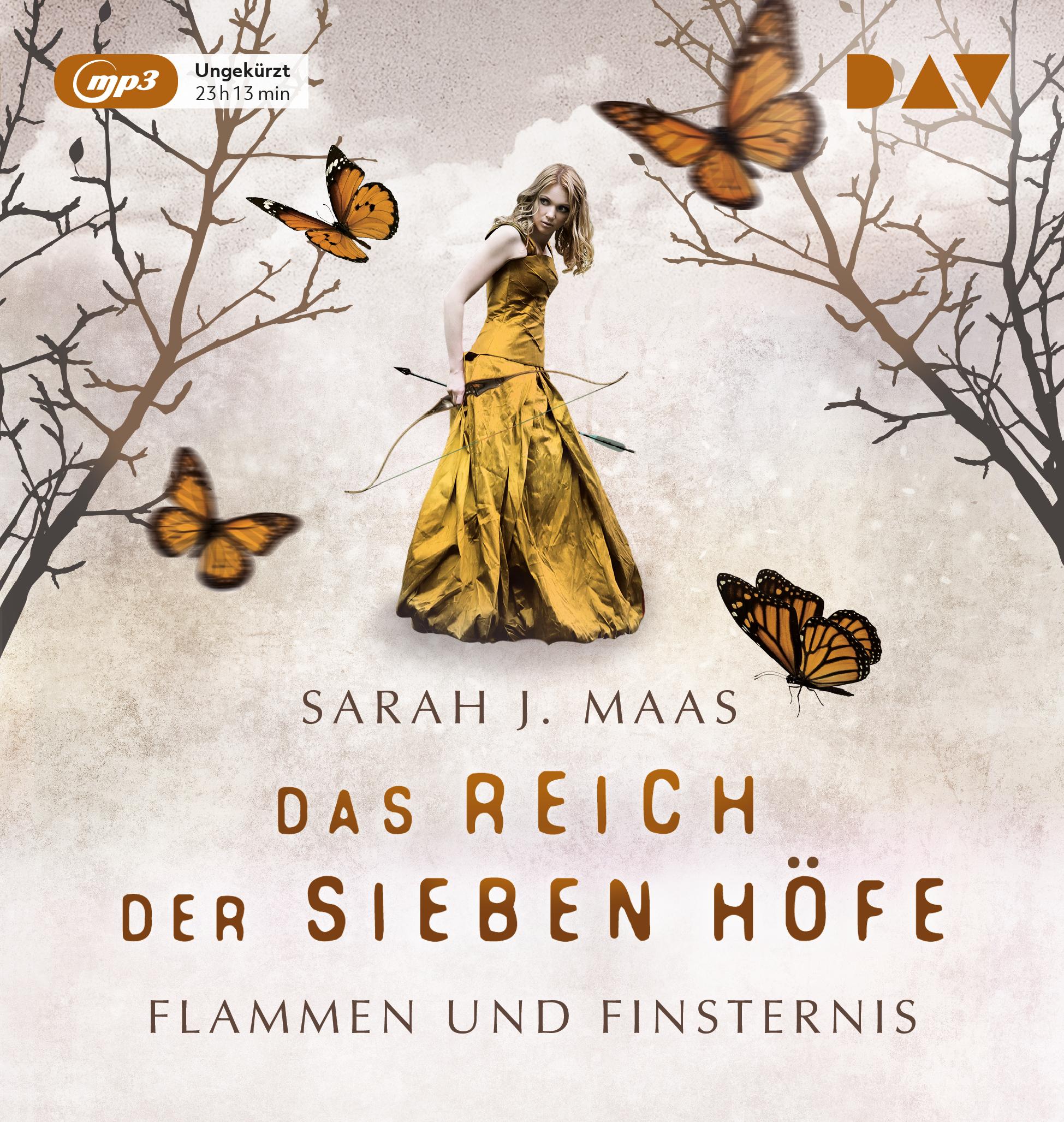 Vorderes Coverbild Das Reich der sieben Höfe - Teil 2: Flammen und Finsternis