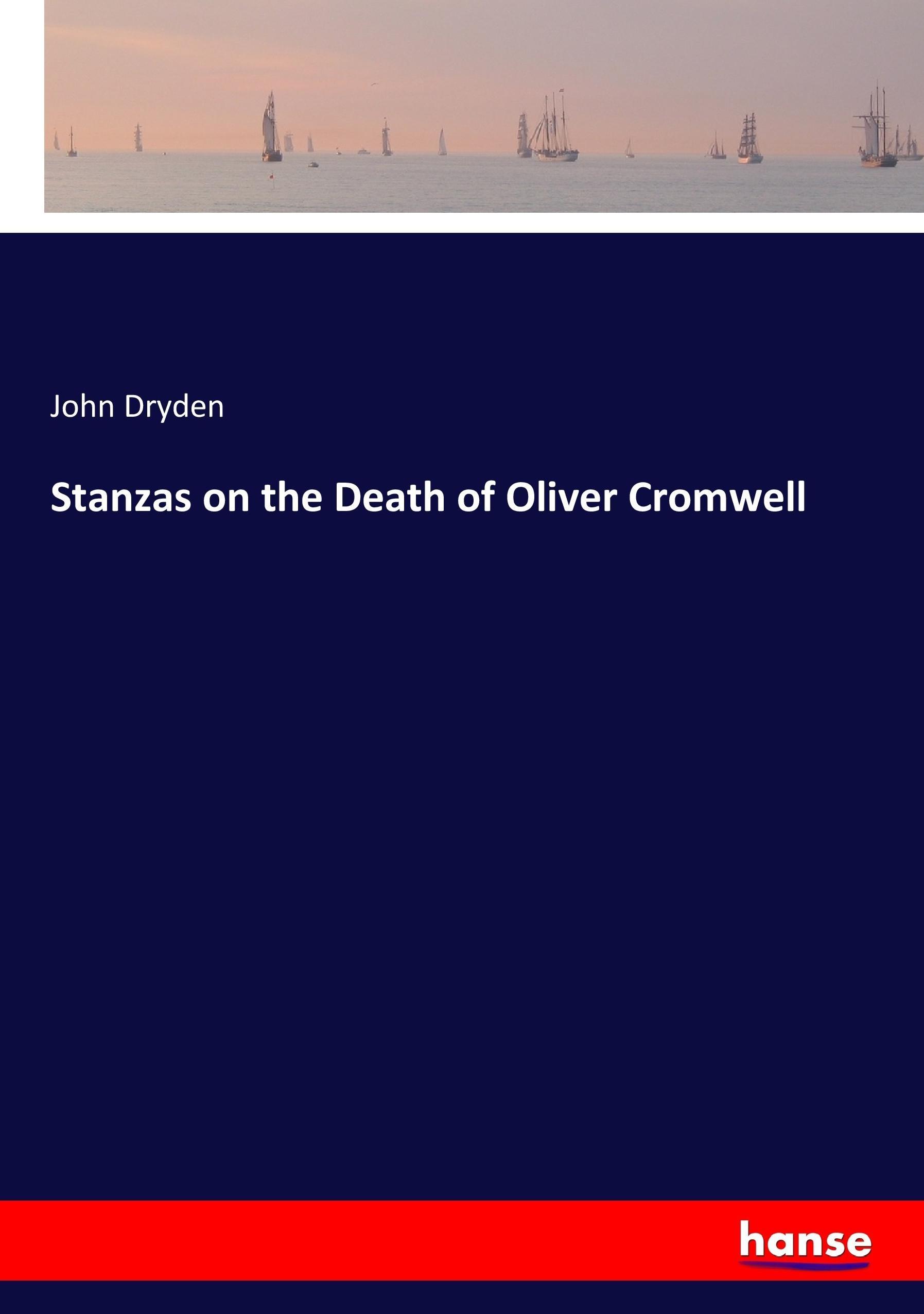 Vorderes Coverbild Stanzas on the Death of Oliver Cromwell