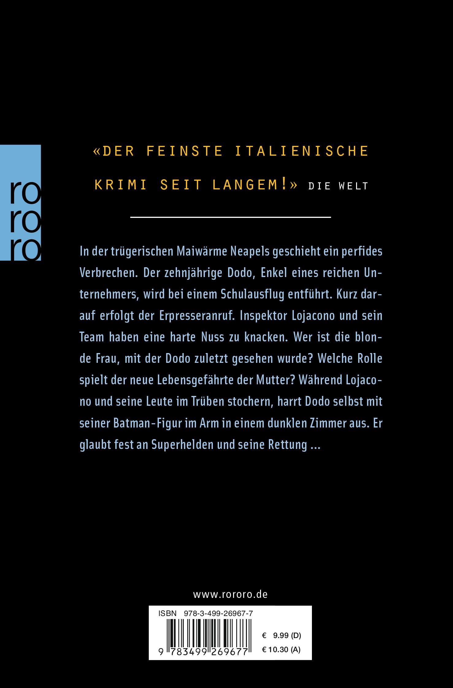 Rückseitencover Der dunkle Ritter