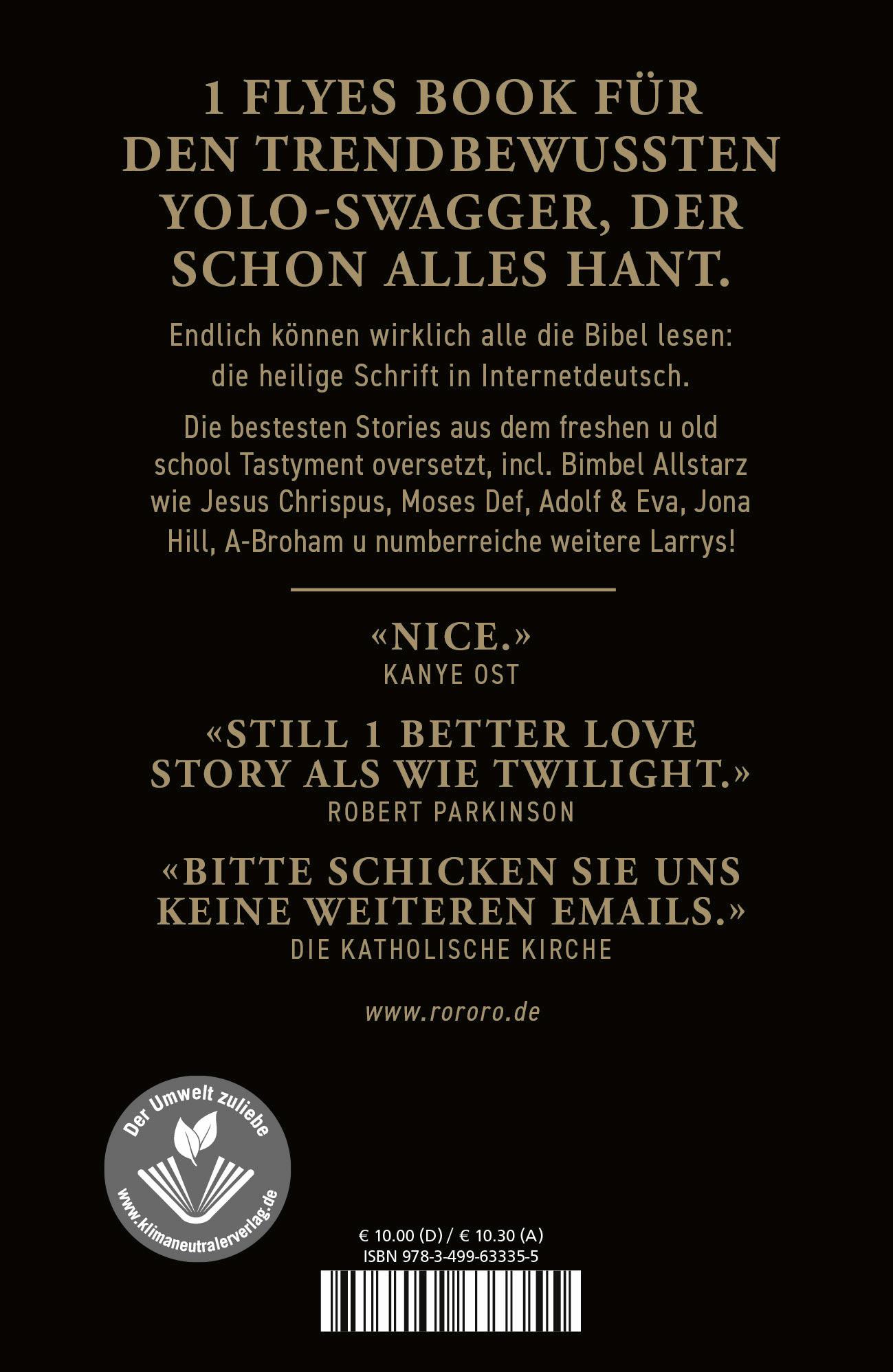 Rückseitencover Holyge Bimbel