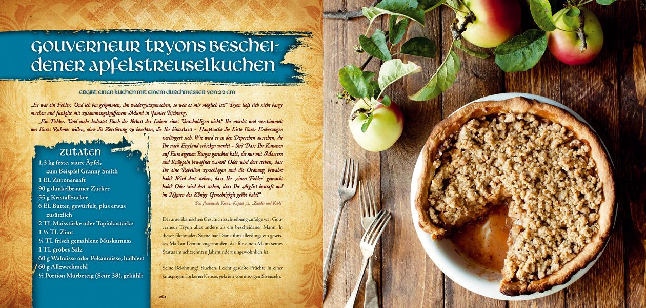Beispielinhalt (Bild) Outlander - Das offizielle Kochbuch zur Highland-Saga