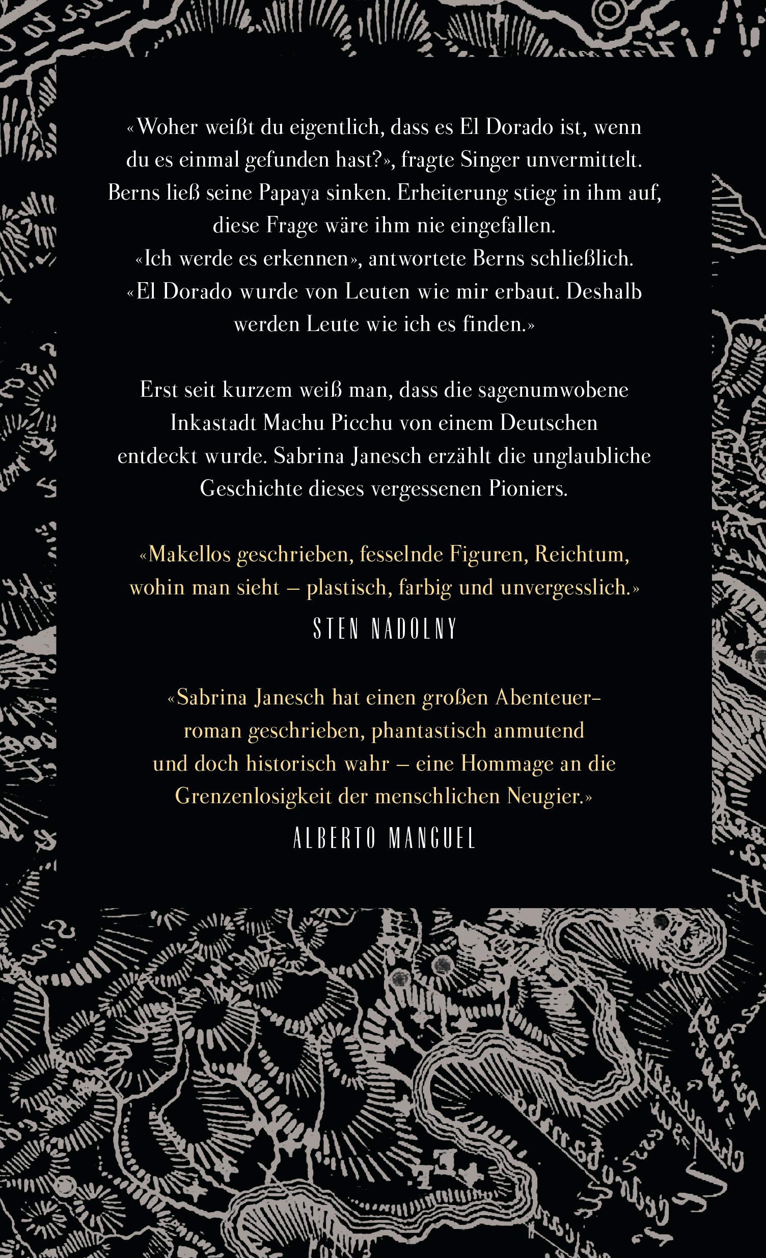 Rückseitencover Die goldene Stadt