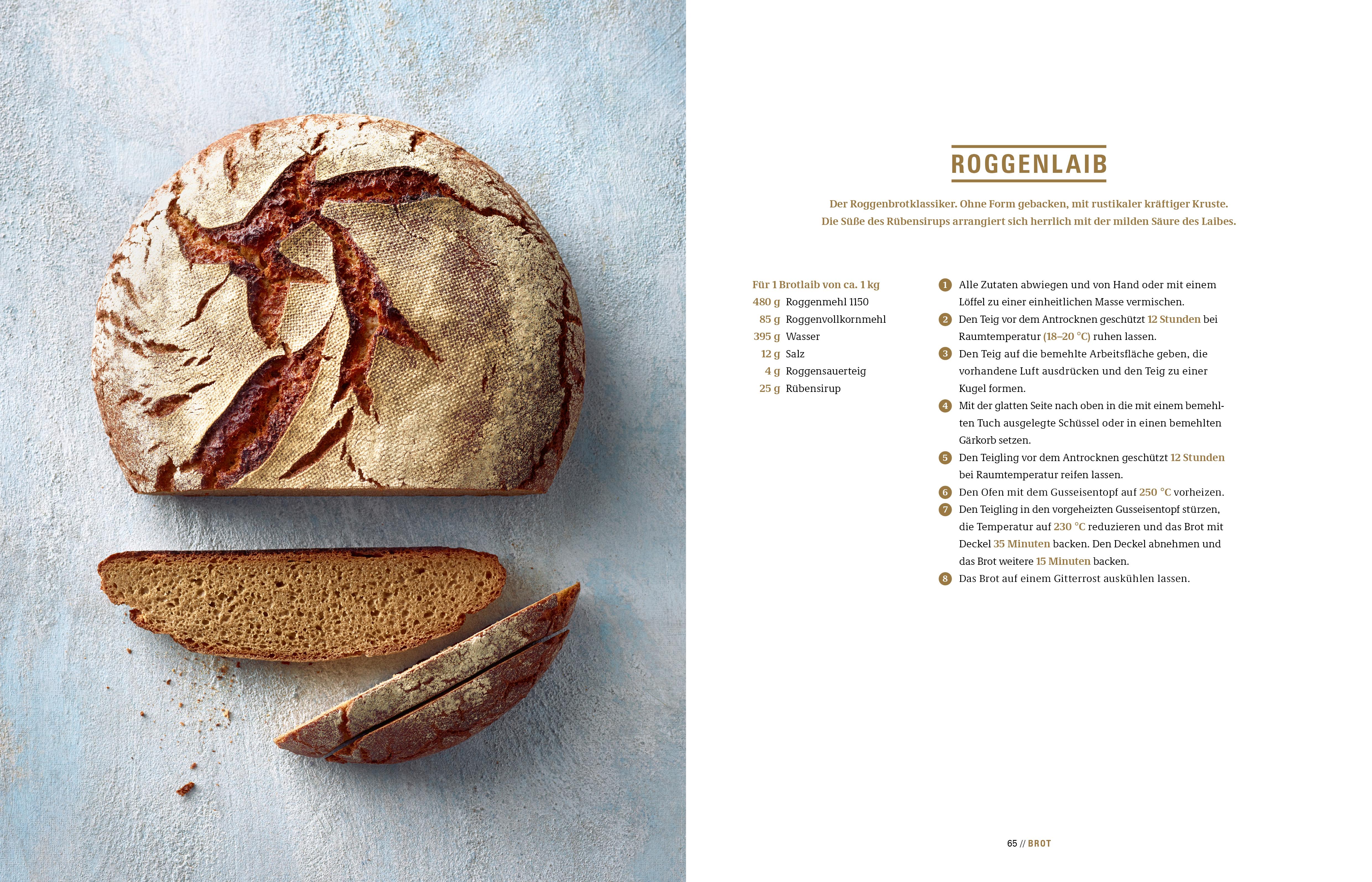 Beispielinhalt (Bild) Brot backen in Perfektion mit Sauerteig