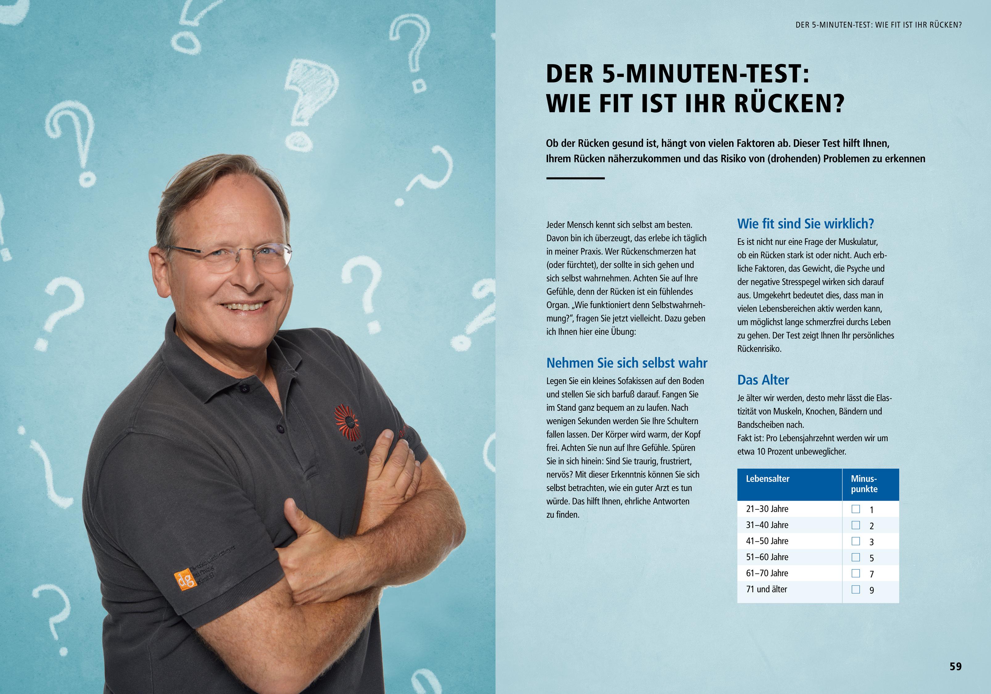 Beispielinhalt (Bild) Mein großes Rückenbuch