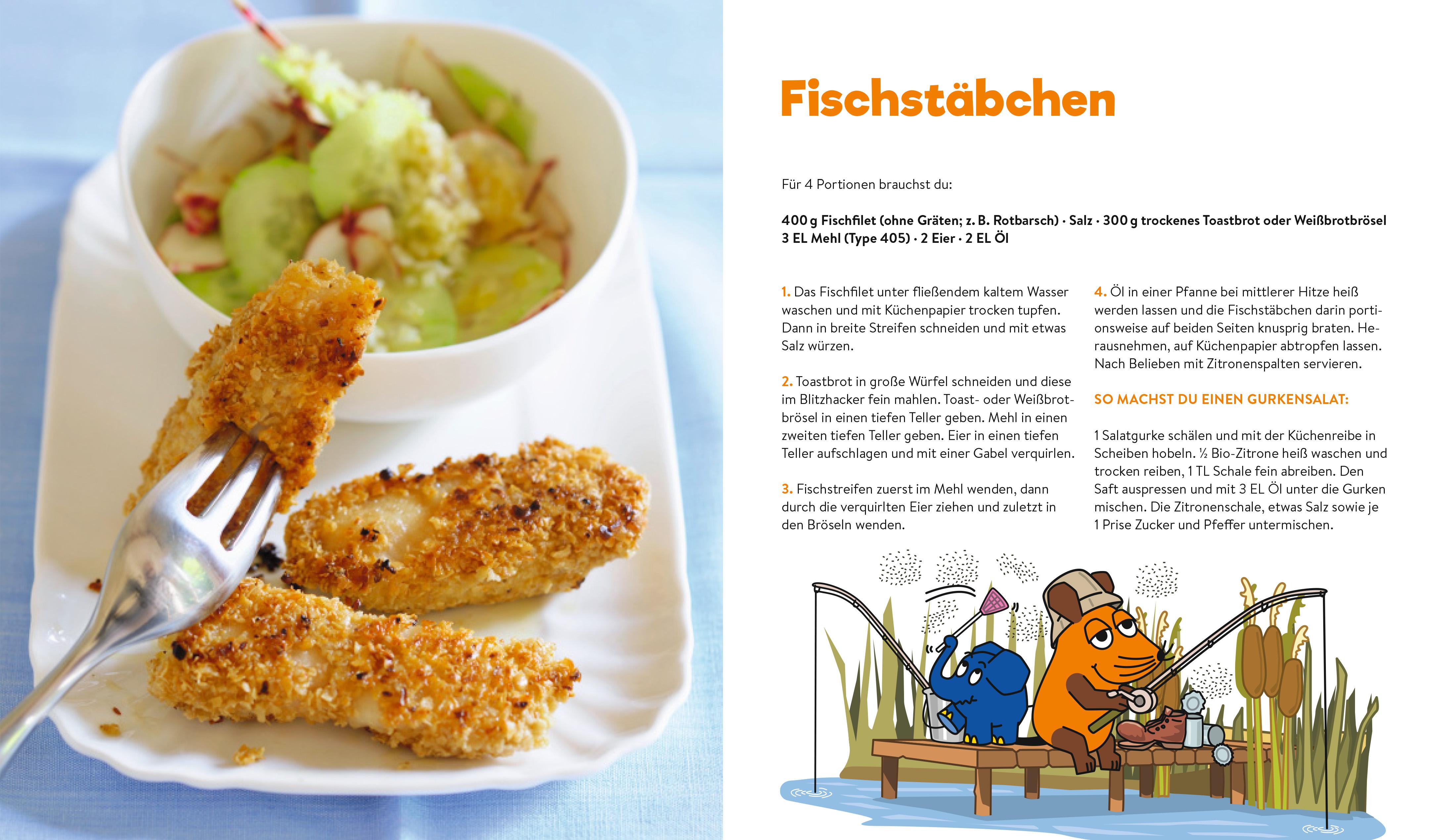 Beispielinhalt (Bild) Kochen und backen mit der Maus