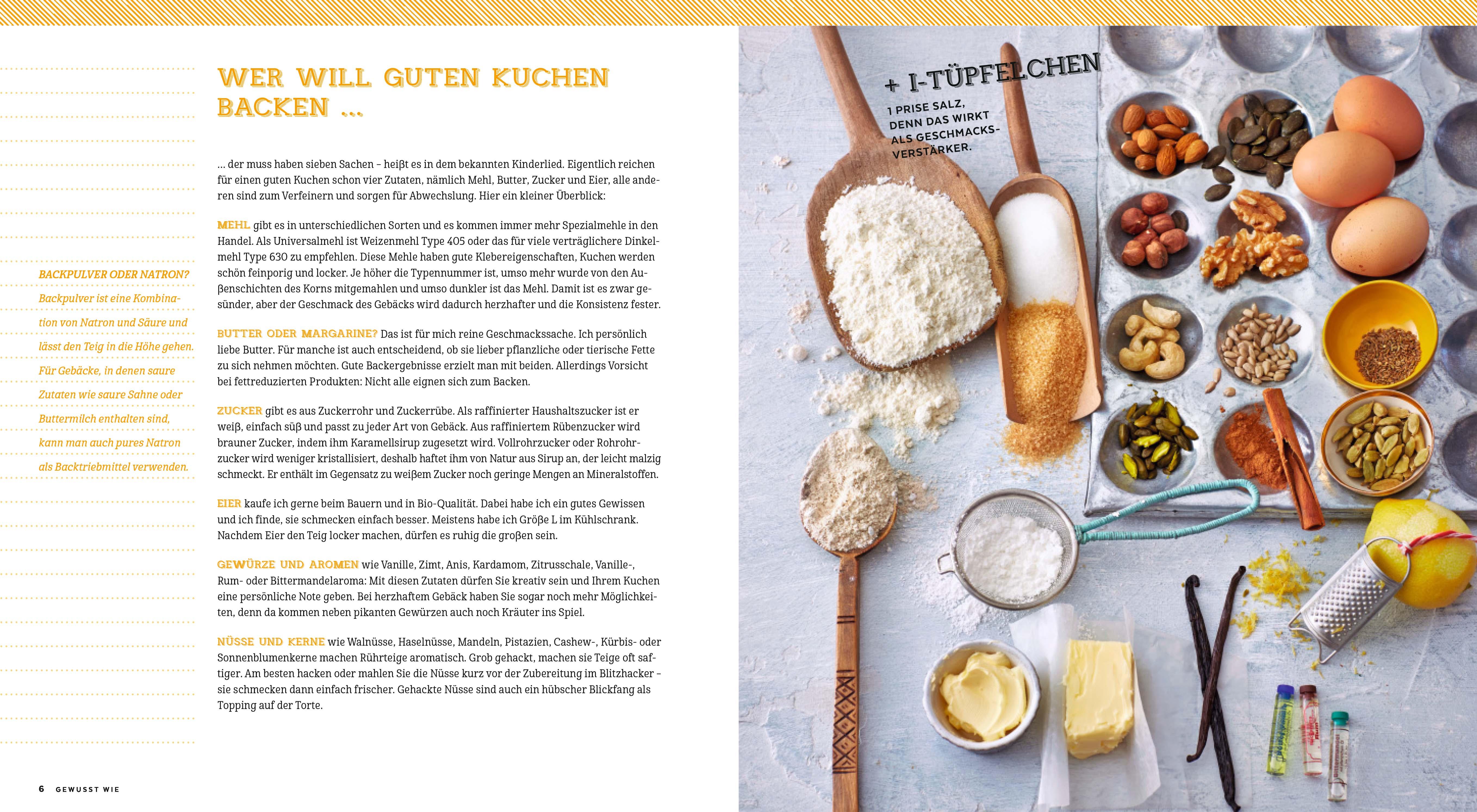 Beispielinhalt (Bild) Yummy Backen