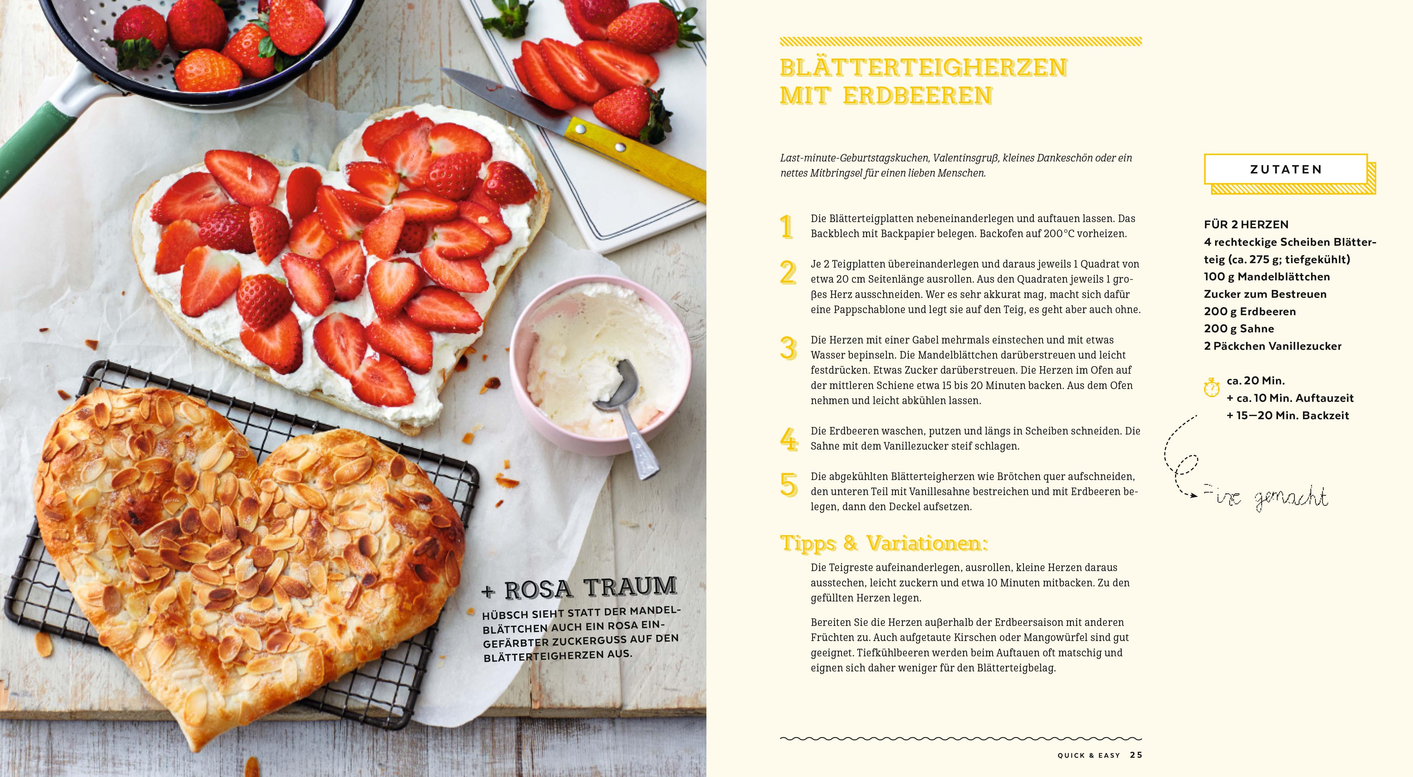 Beispielinhalt (Bild) Yummy Backen