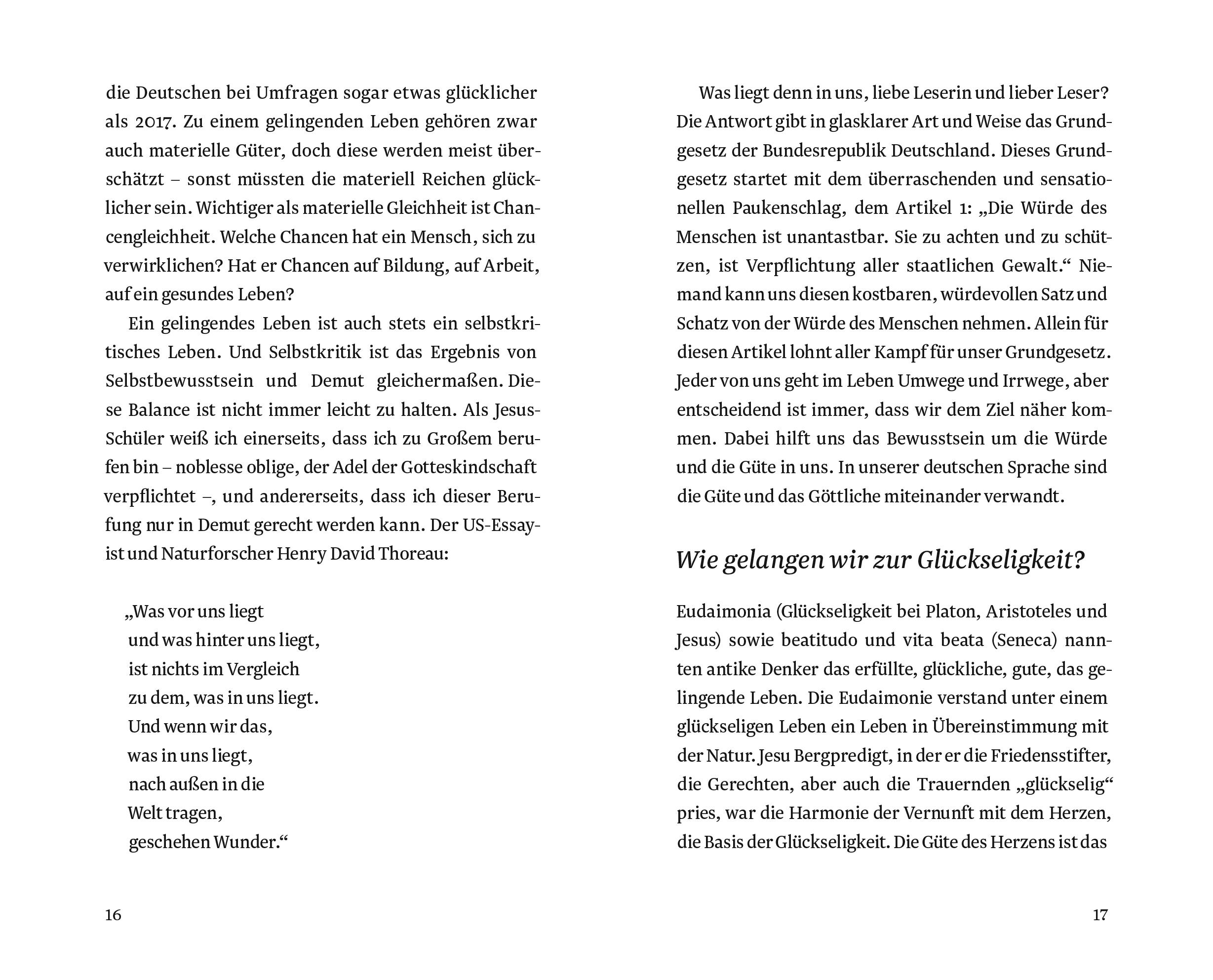 Beispielinhalt (Bild) Wenn Leben gelingt