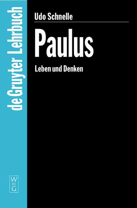 Vorderes Coverbild Paulus