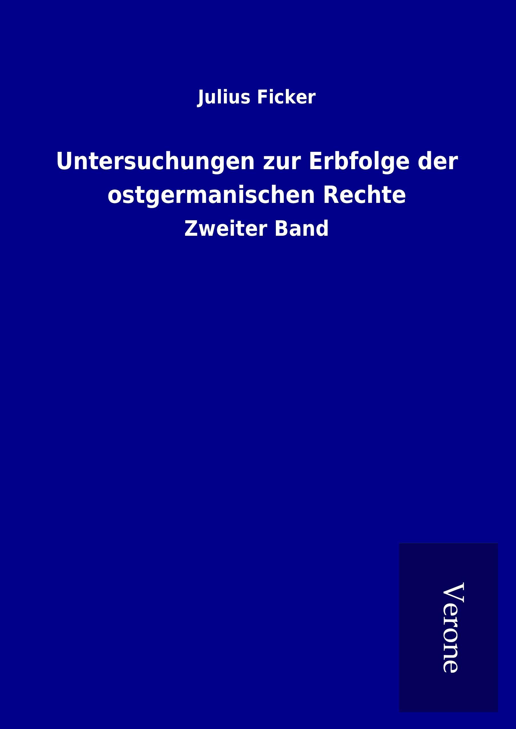 Vorderes Coverbild Untersuchungen zur Erbfolge der ostgermanischen Rechte