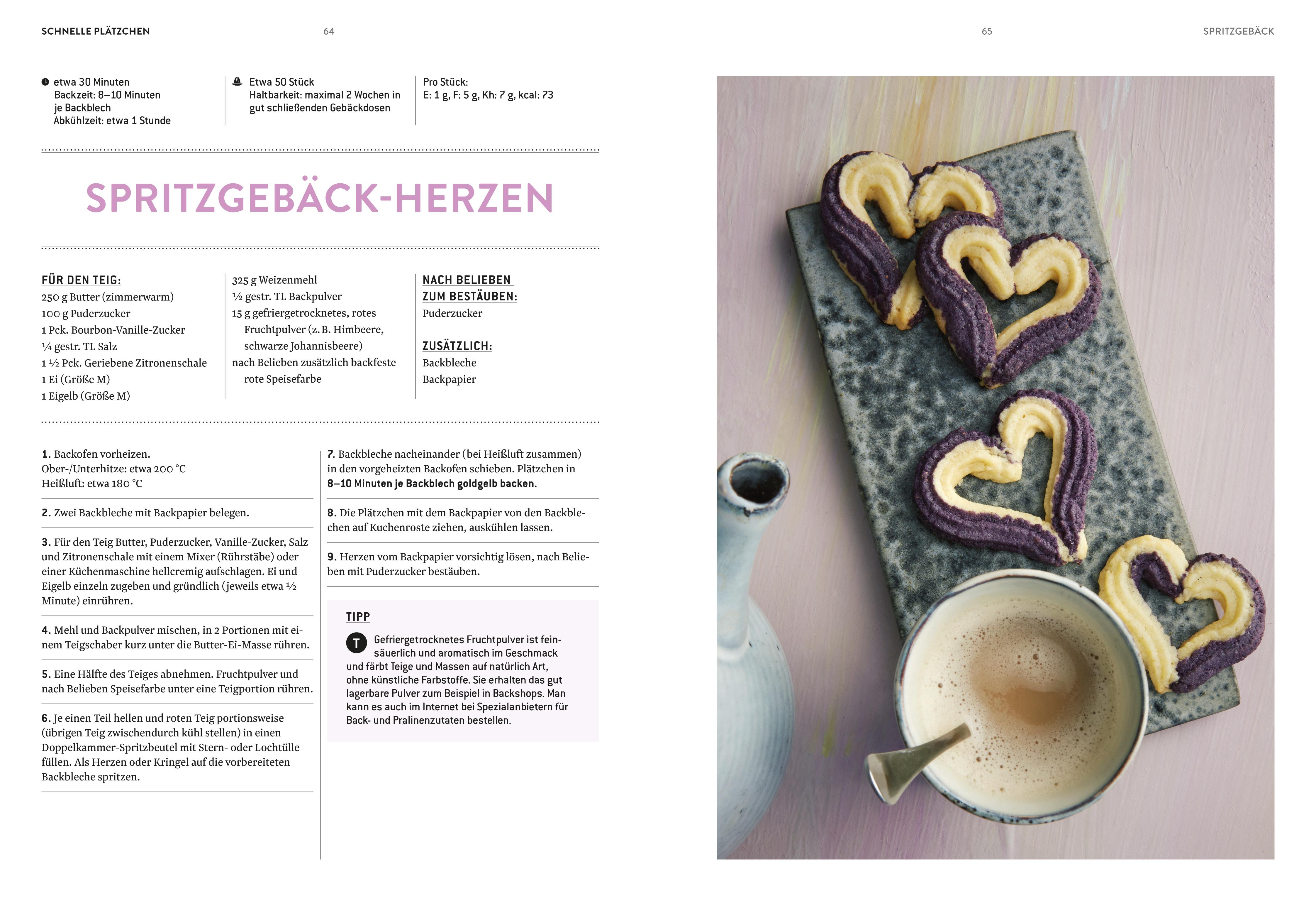 Beispielinhalt (Bild) Schnelle Plätzchen