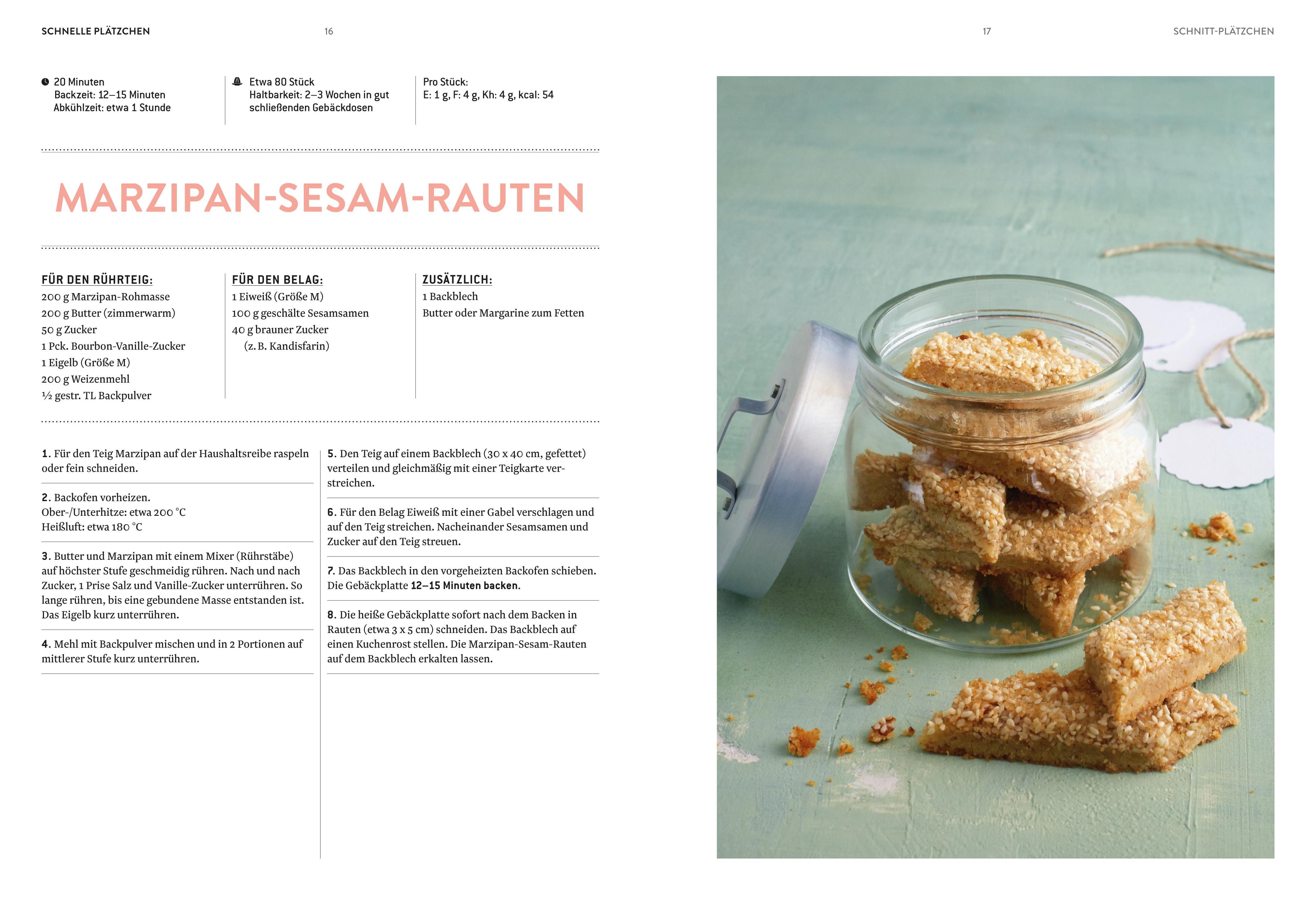 Beispielinhalt (Bild) Schnelle Plätzchen