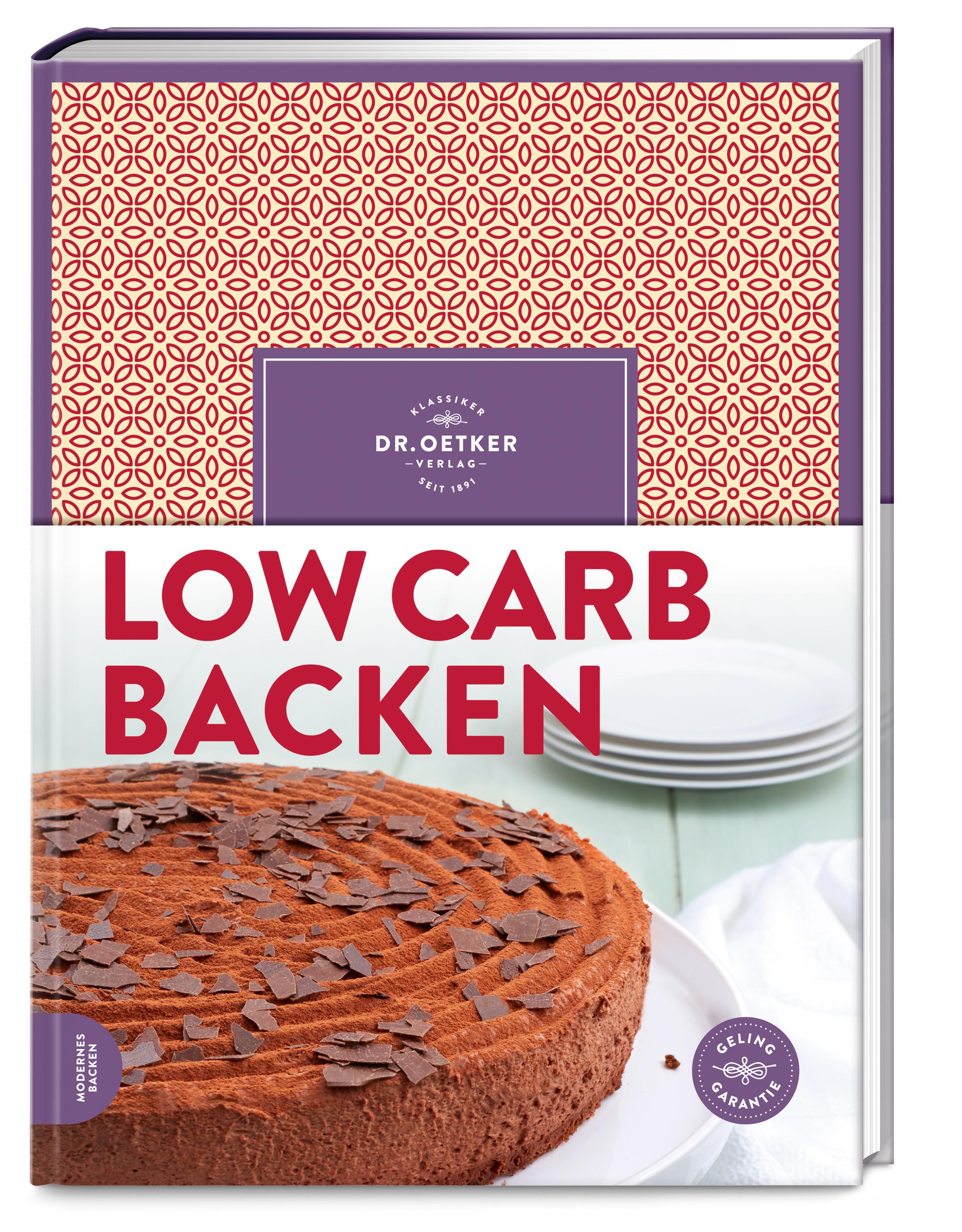 Vorderes Coverbild Low Carb Backen