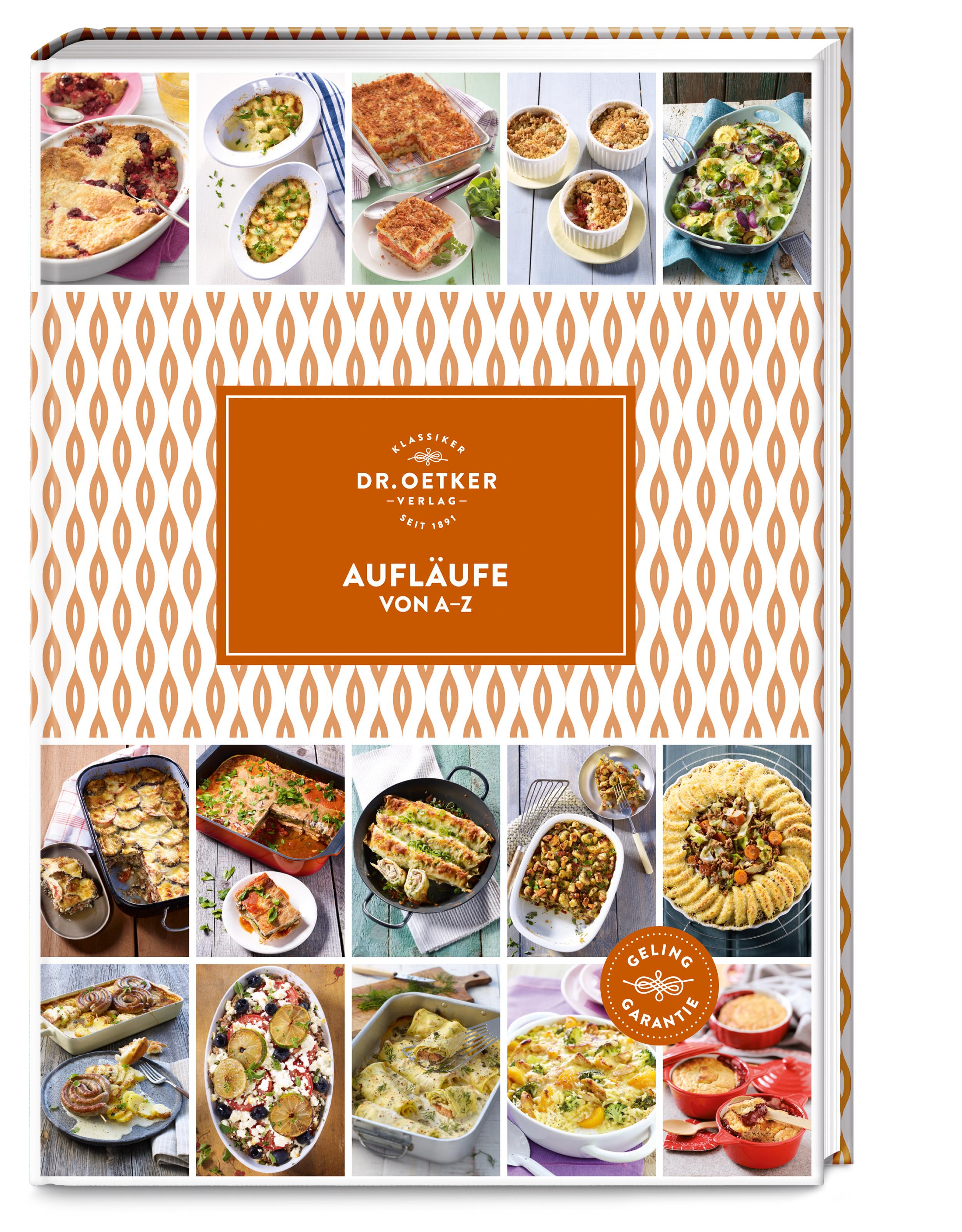 Vorderes Coverbild Aufläufe von A-Z