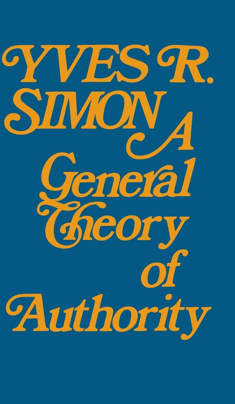Vorderes Coverbild General Theory of Authority, A