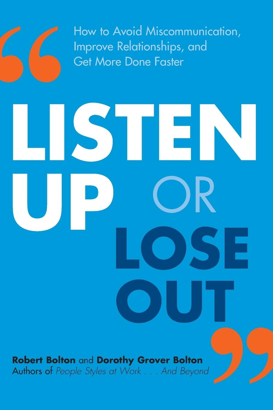 Vorderes Coverbild Listen Up or Lose Out