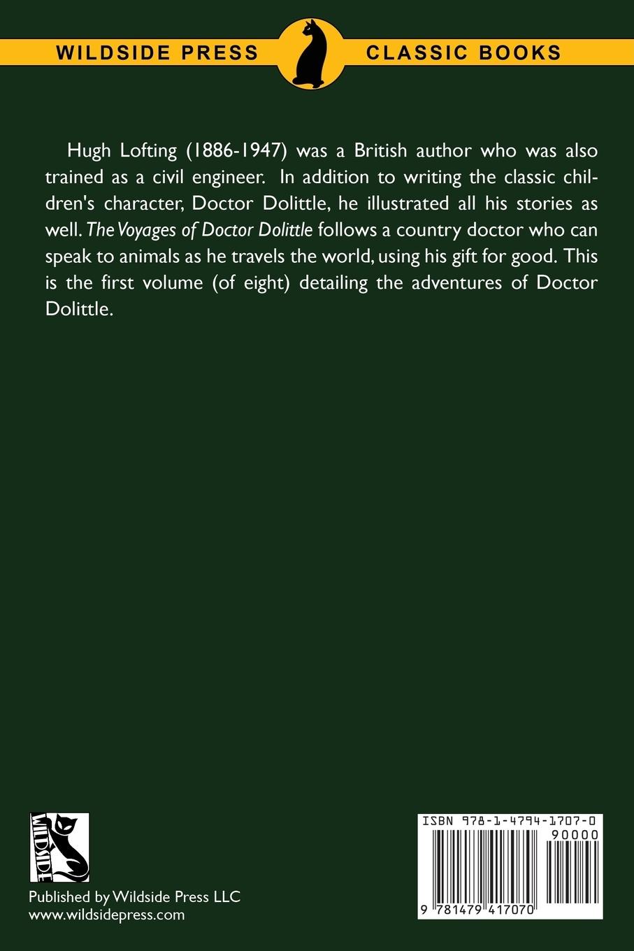 Rückseitencover The Voyages of Doctor Dolittle