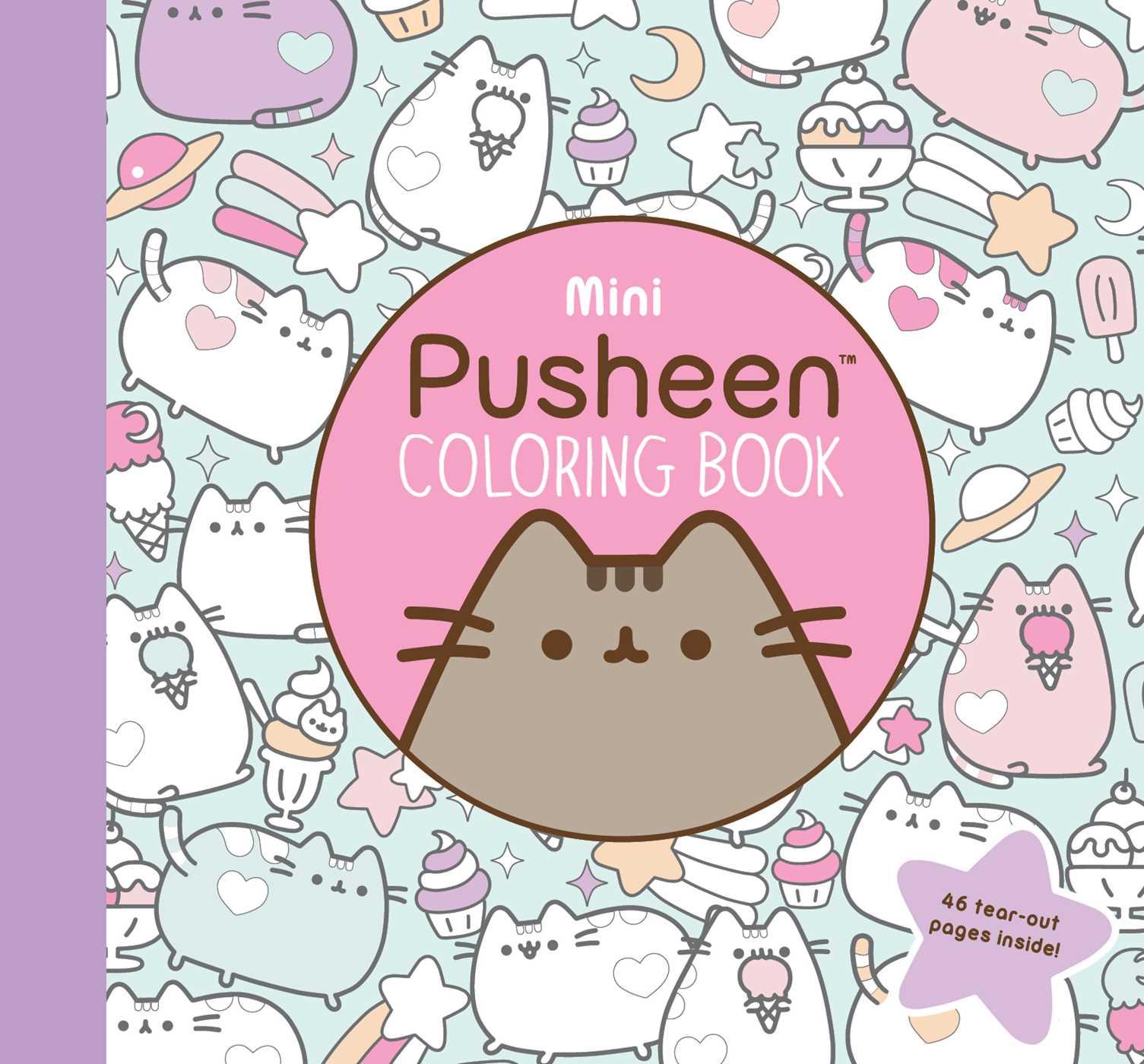 Vorderes Coverbild Mini Pusheen Coloring Book
