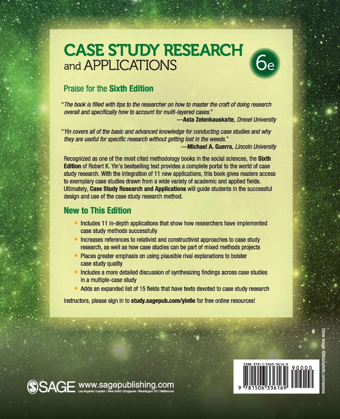Rückseitencover Case Study Research and Applications