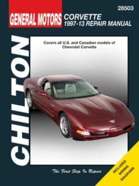 Vorderes Coverbild Chevrolet Corvette (Chilton)