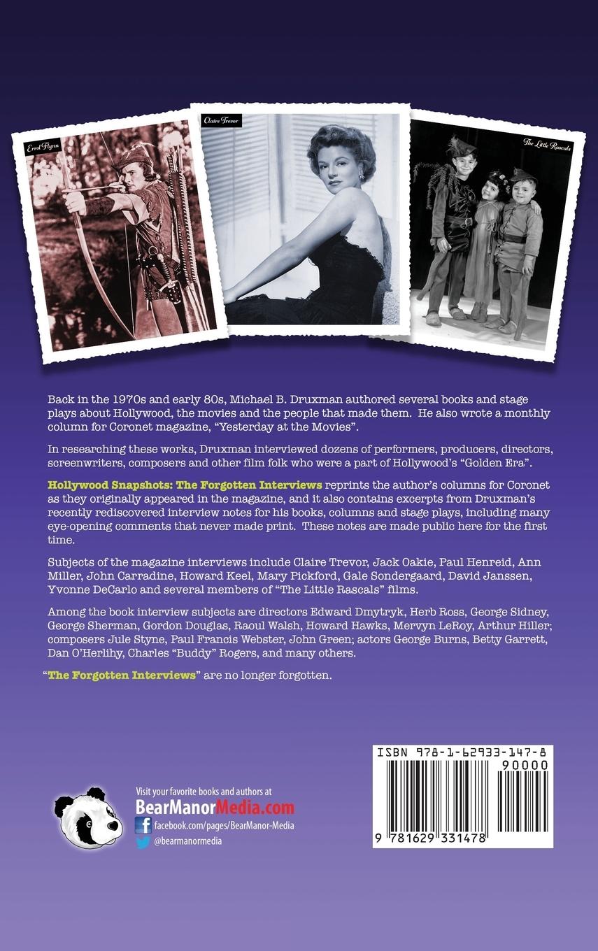 Rückseitencover Hollywood Snapshots