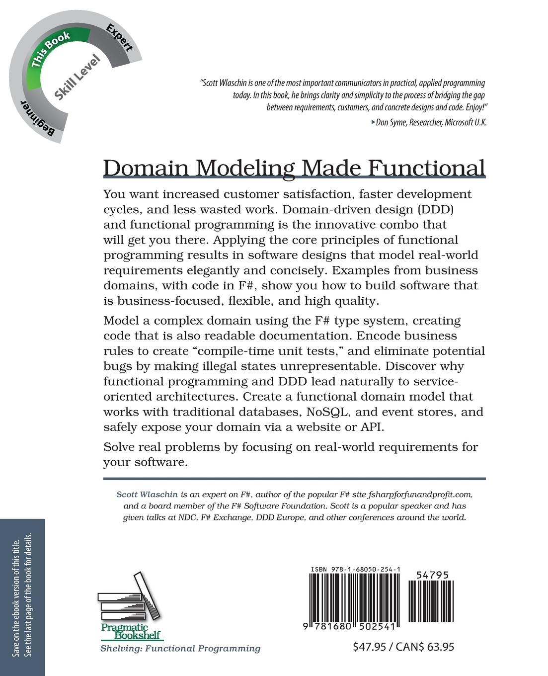Rückseitencover Domain Modeling Made Functional