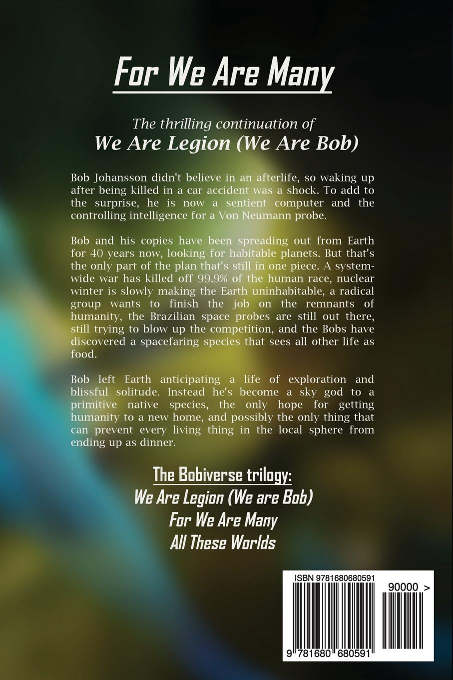 Rückseitencover For We Are Many