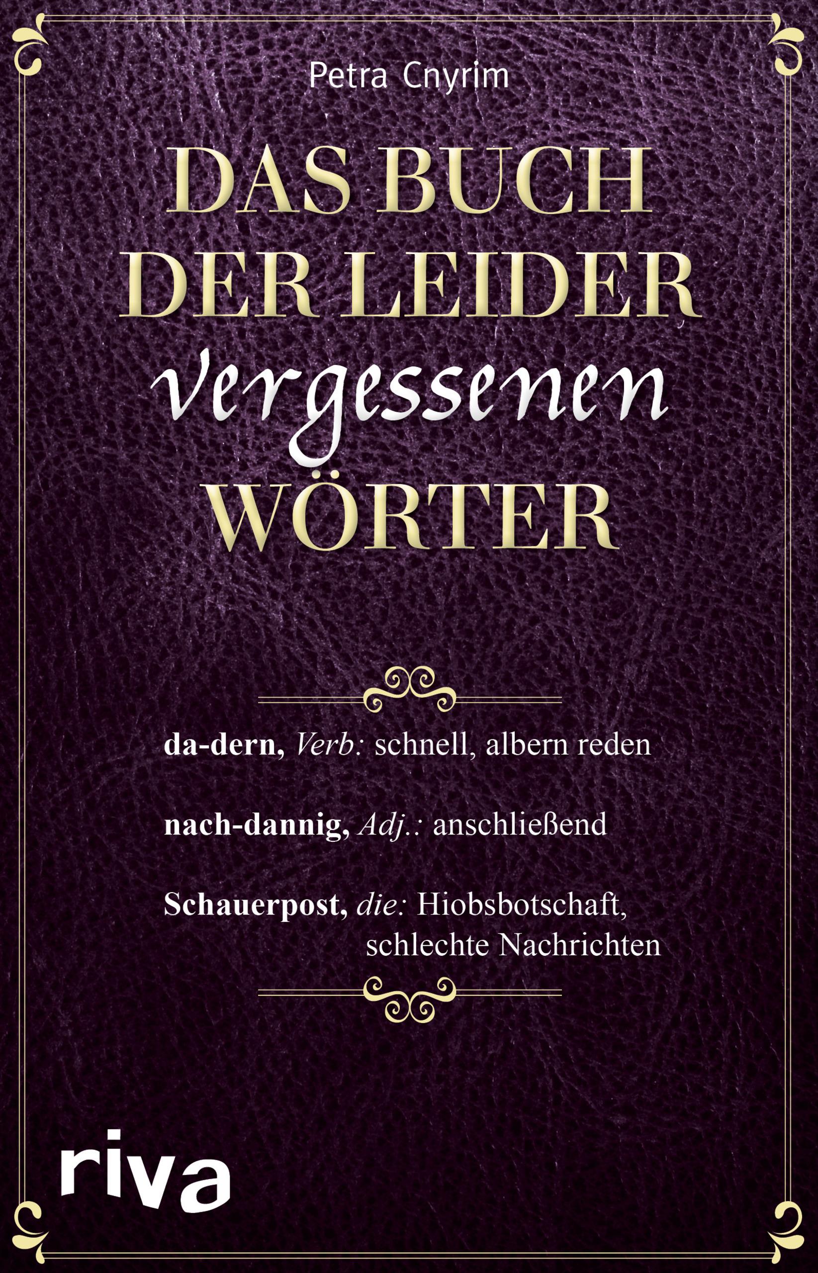Vorderes Coverbild Das Buch der leider vergessenen Wörter