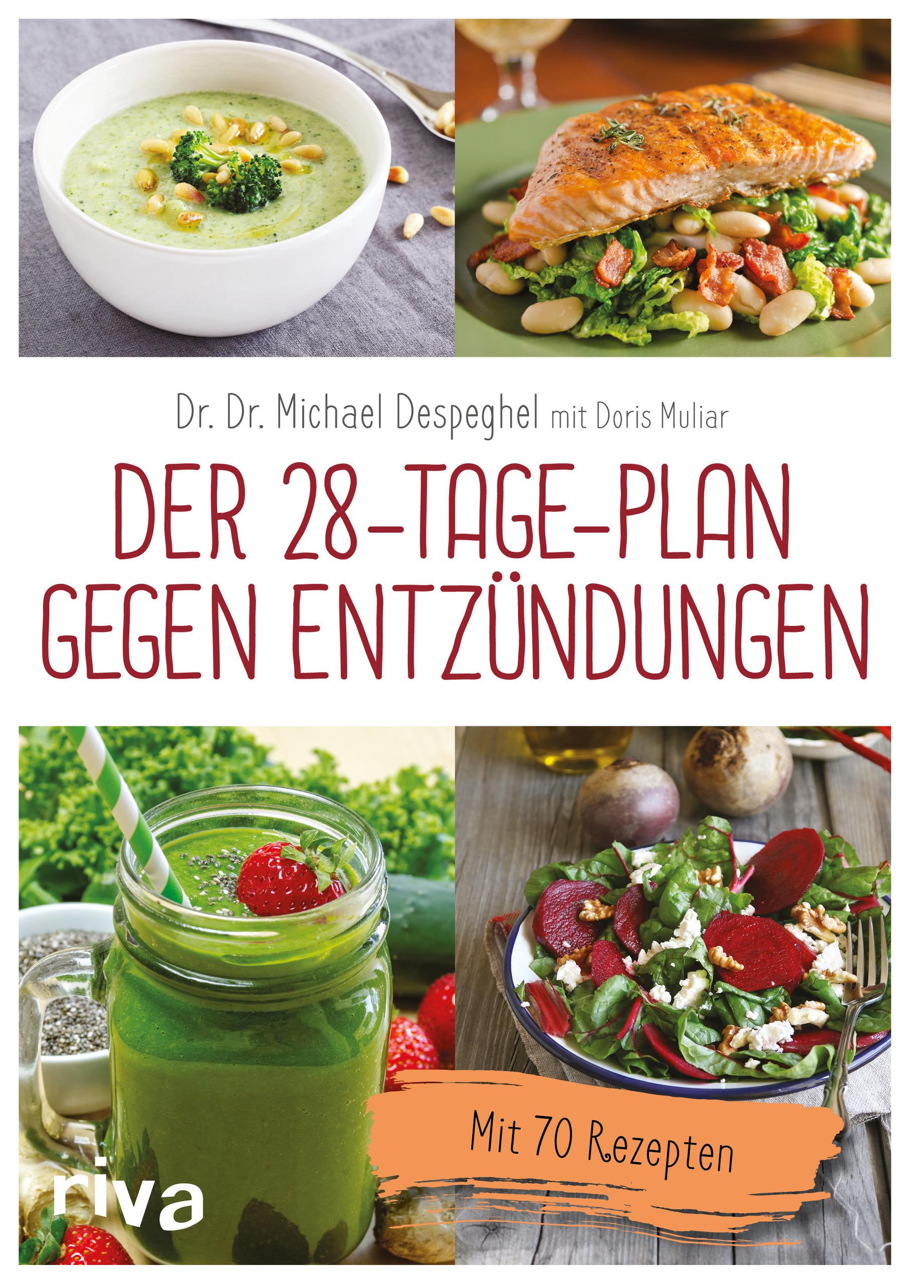 Vorderes Coverbild Der 28-Tage-Plan gegen Entzündungen